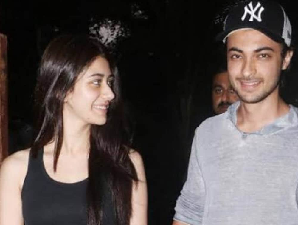 loveratri star aayush sharma spotted first time with warina hussain 