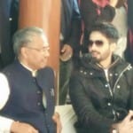 CM Trivendra Singh Rawat with Shahid Kapoor