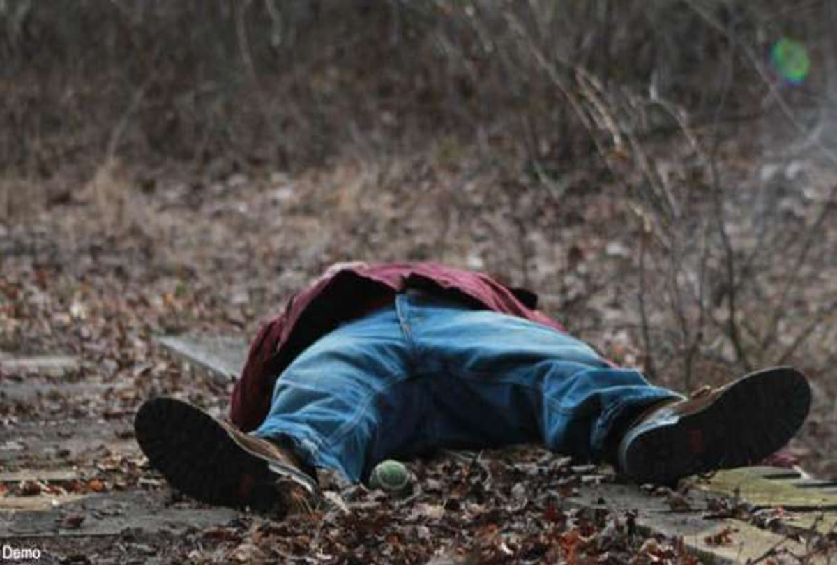 man found dead in auraiya