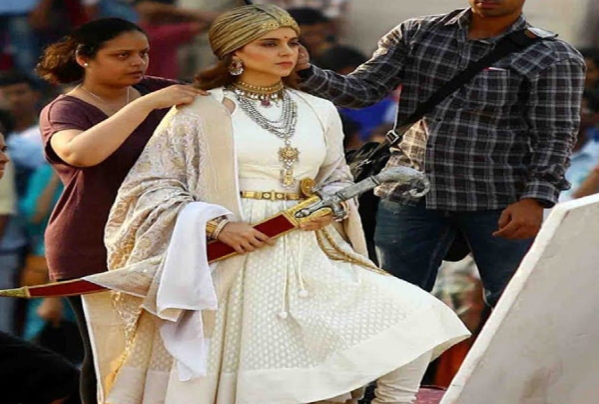 kangana ranaut in rajasthan bikaner for manikarnika shooting