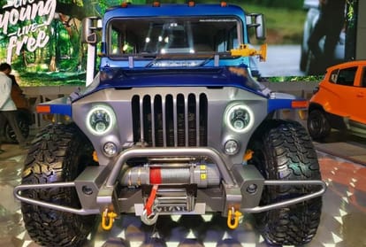 Mahindra thar next gen spotted while testing in india