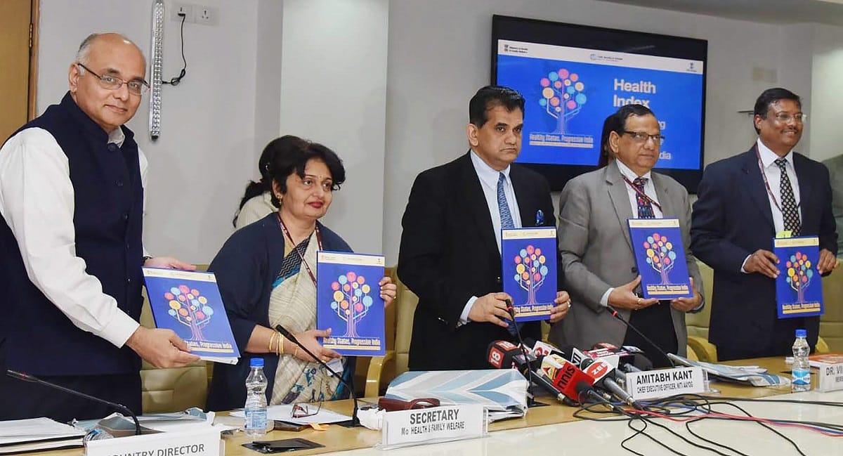 punjab Kerala top performer on health index released jharkhand also a good performer by Niti Aayog