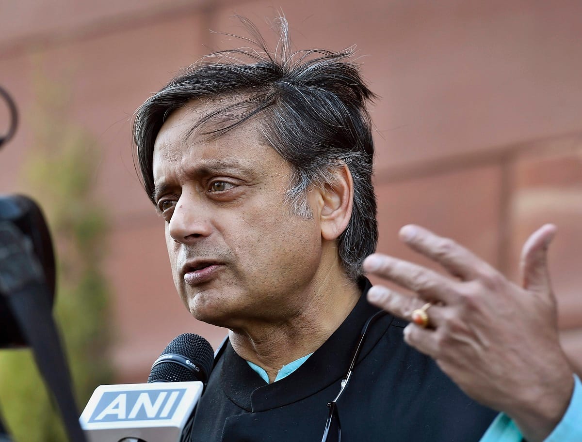 BJP workers allegedly attacked on Shashi Tharoor office in Trivandrum of Kerala