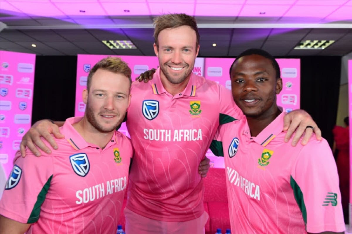 south africa will play fourth odi in pink dress against india