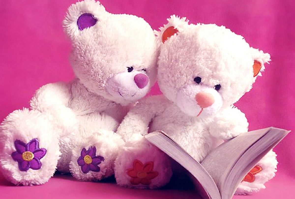 Download free Red Teddy Bear Love Wallpaper - MrWallpaper.com