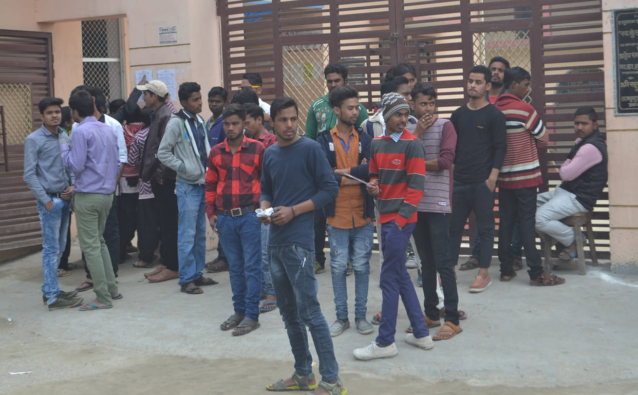 Without any preparation, the board exams are going on
