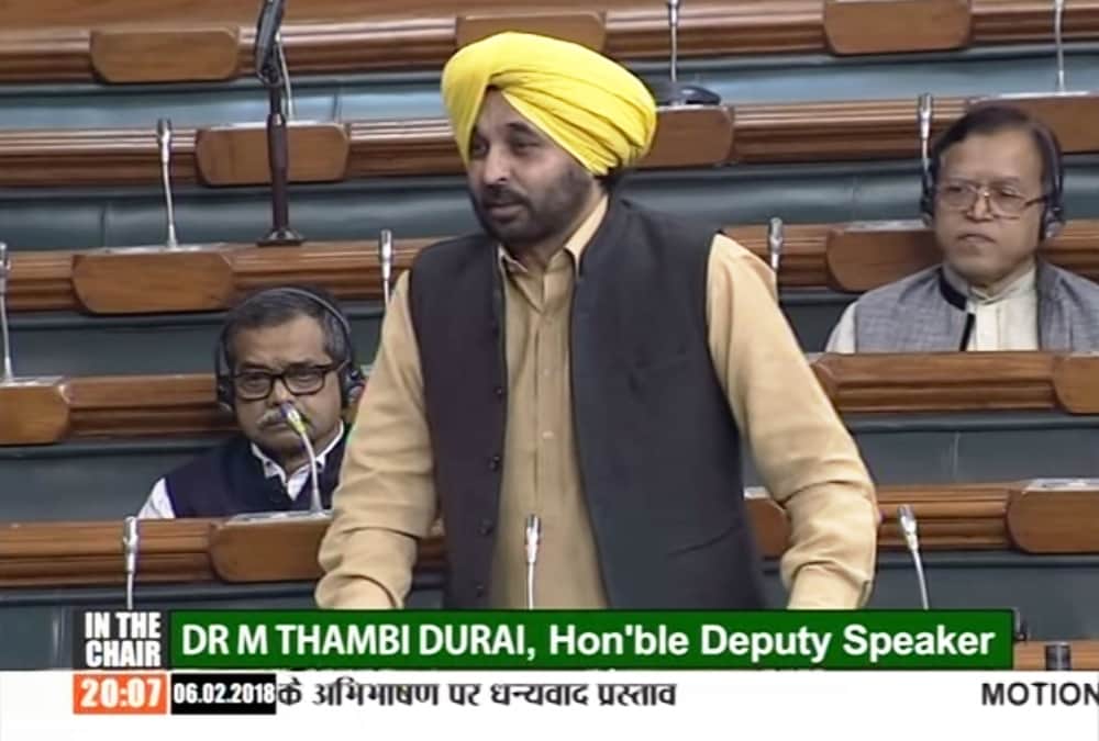 AAP MP Bhagwant Mann Controversy