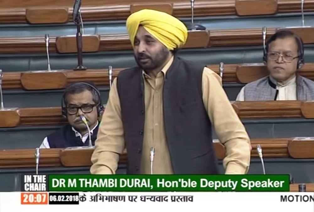 AAP MP Bhagwant Mann Controversy