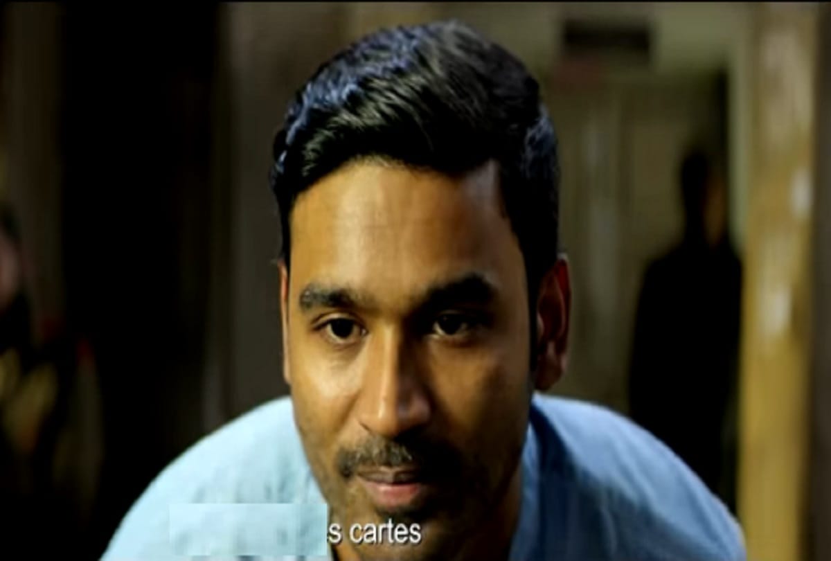 Dhanush starrer film Vada Chennai first look has been released