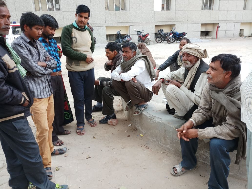 man murdered in agra brutally 