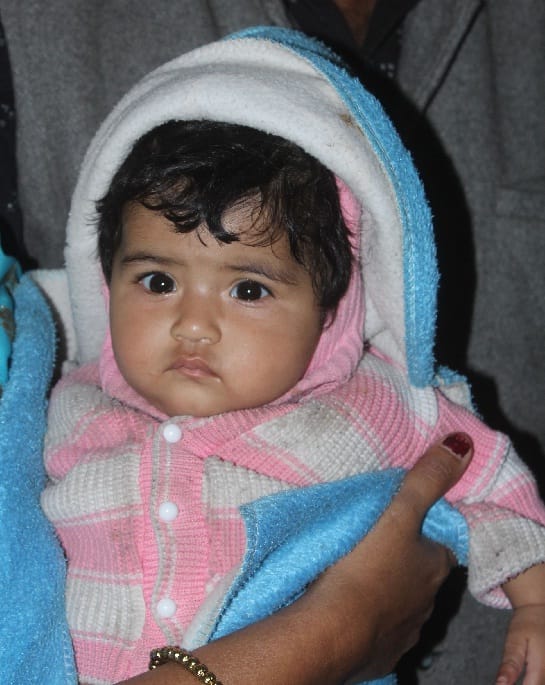 six month innocent girl child found in public bustbin 