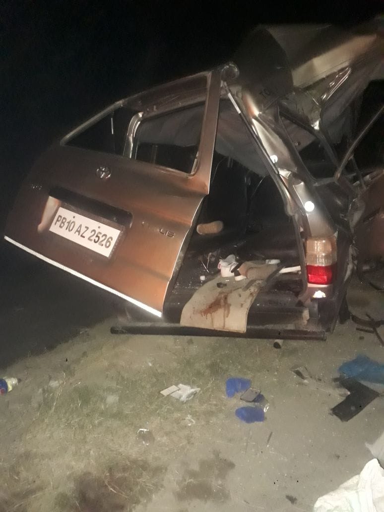 five killed in a road accident near village arjanwal