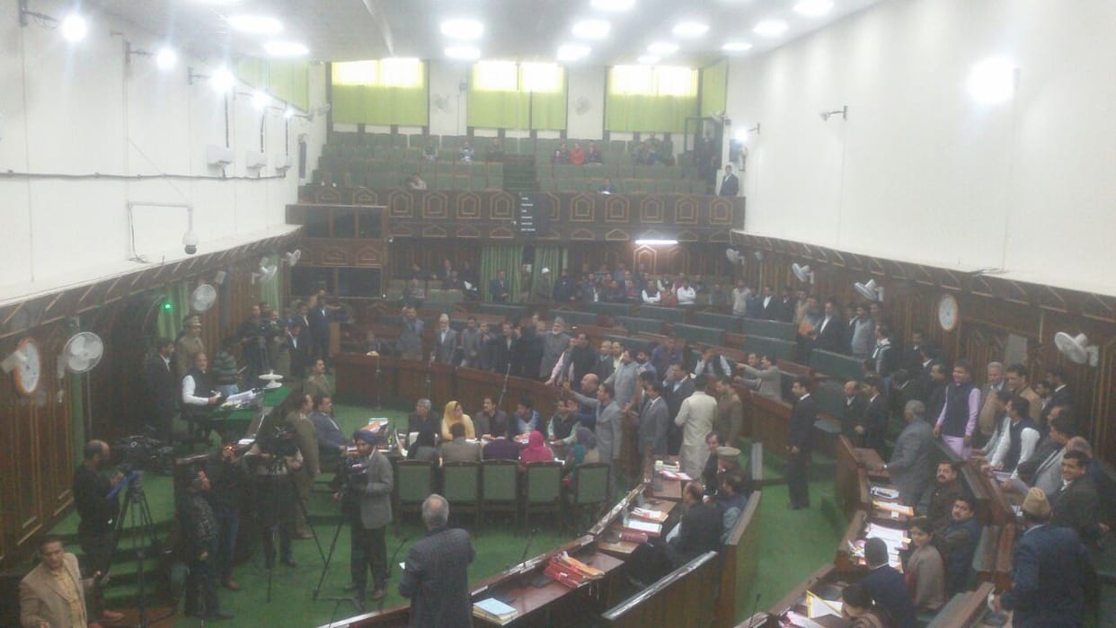 attack in the army camp, the ruckus in the j&k assembly