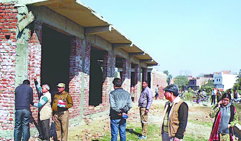 action in Panchvati complex and Preet Vihar
