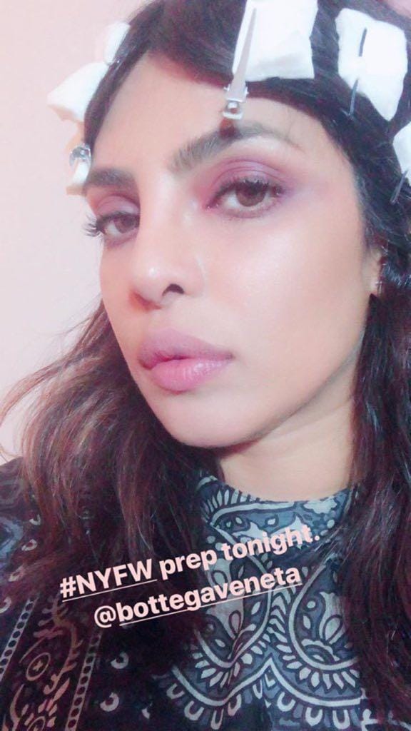 priyanka chopra new york fashion week