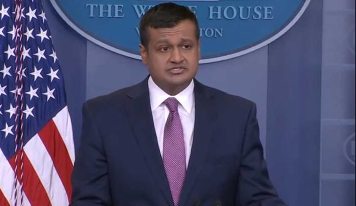 Indian Origin Raj Shah becomes White House Spokesperson