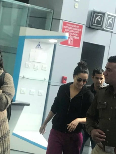 shraddha kapoor arrives uttarakhand for batti gul meter chalu shooting
