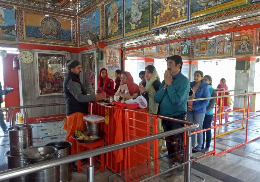 foreigner comes in sidhbali temple kotdwar