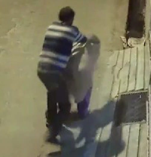 Son held for beating mother