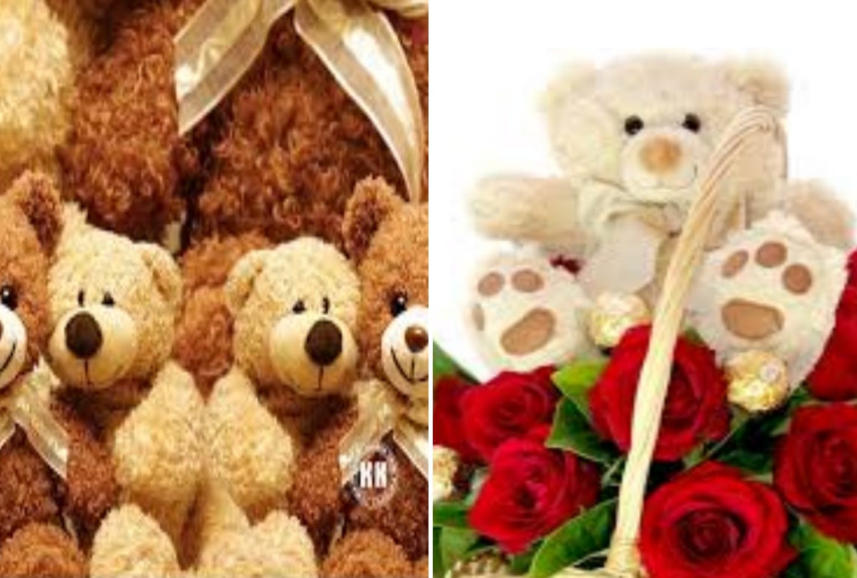 husband gave special gift to wife on teddy day
