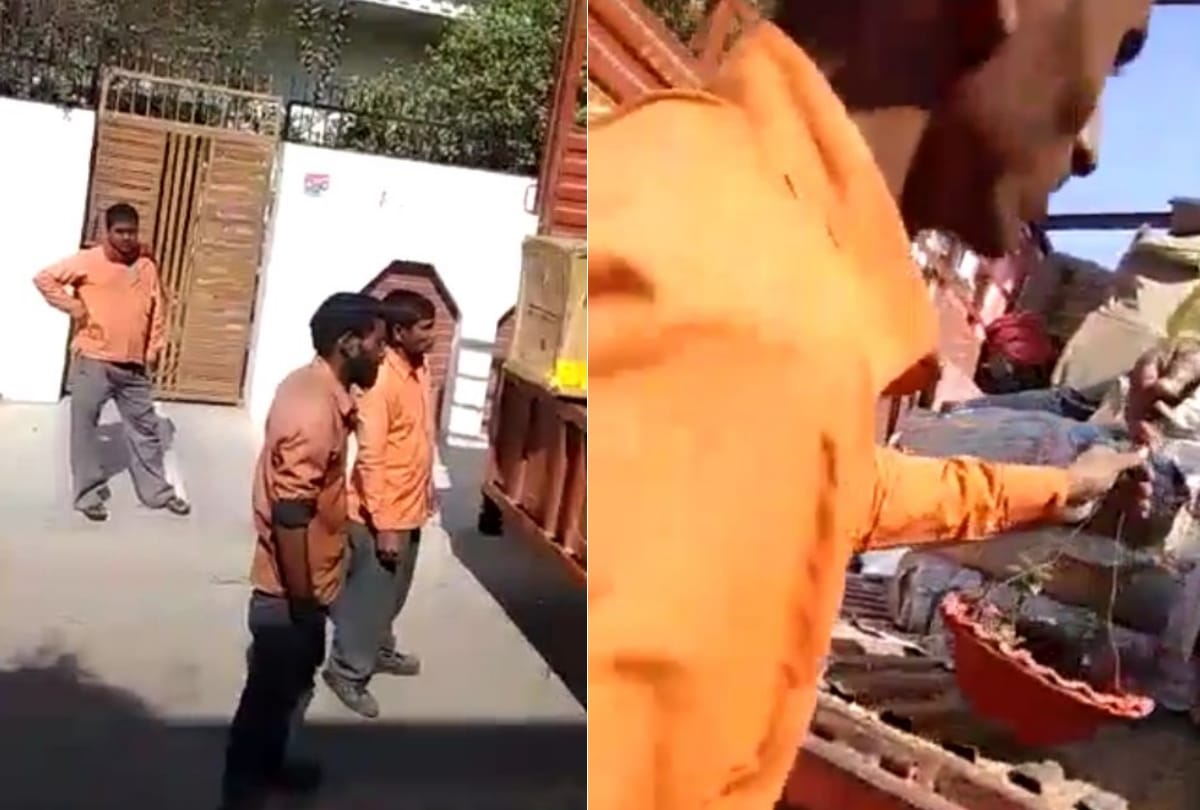 trackman working in engineer's home