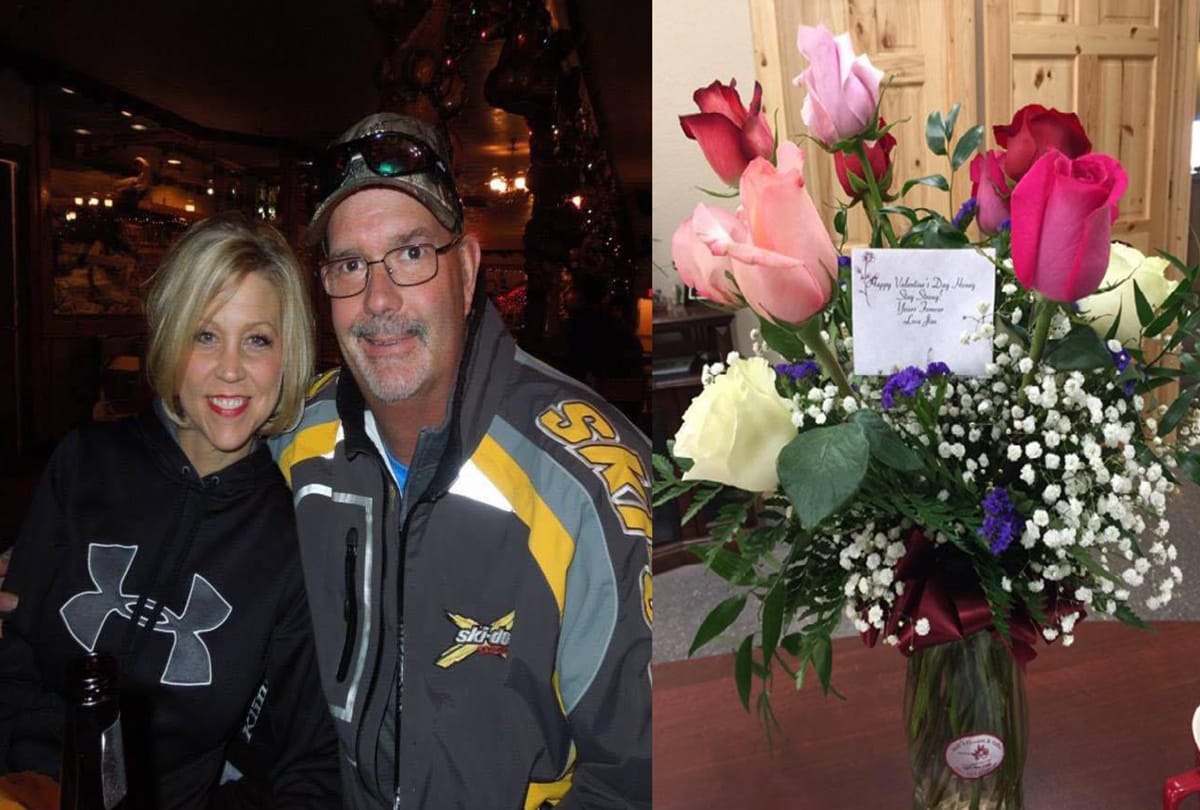 Shelly Golay dead husband sending flowers every valentines day