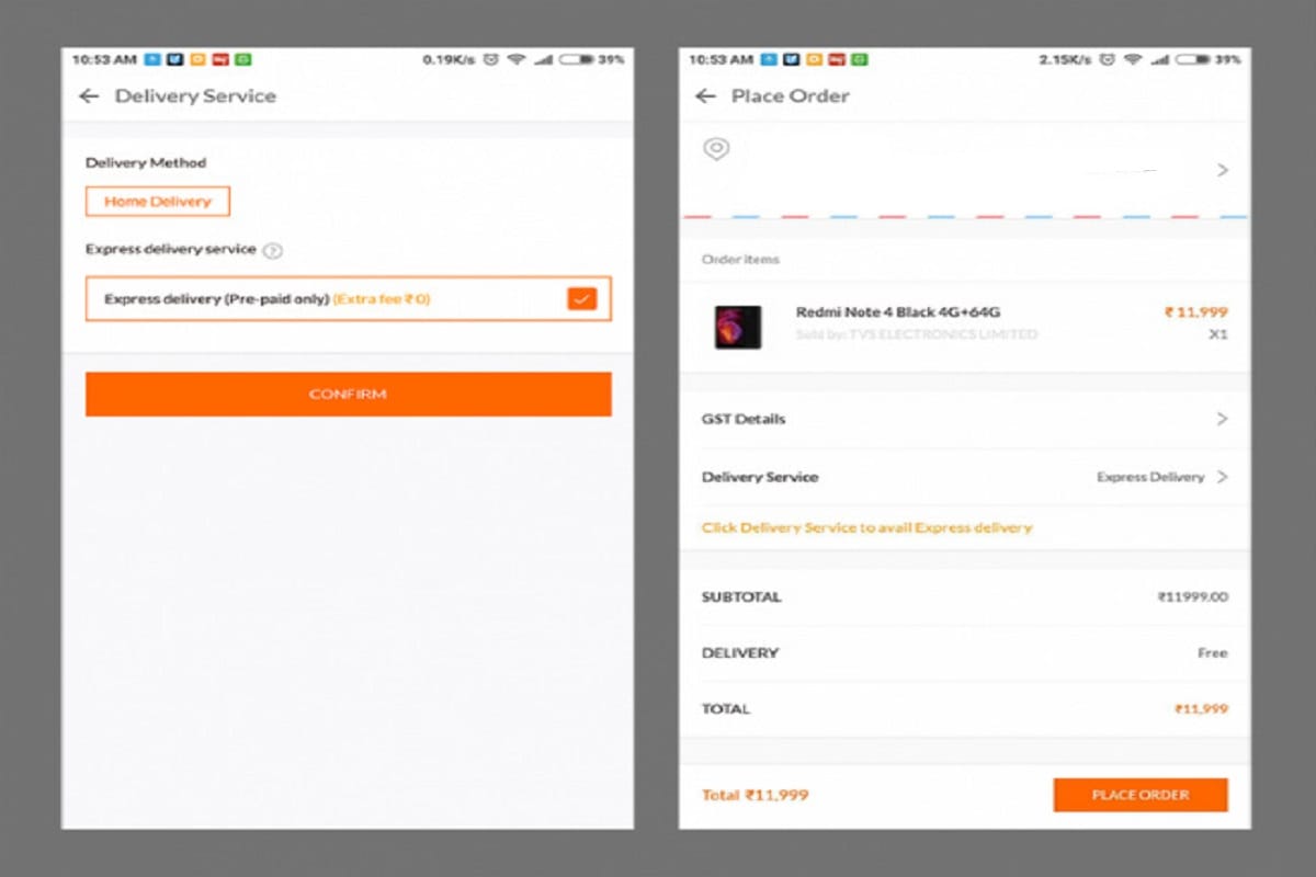 Xiaomi Express Delivery