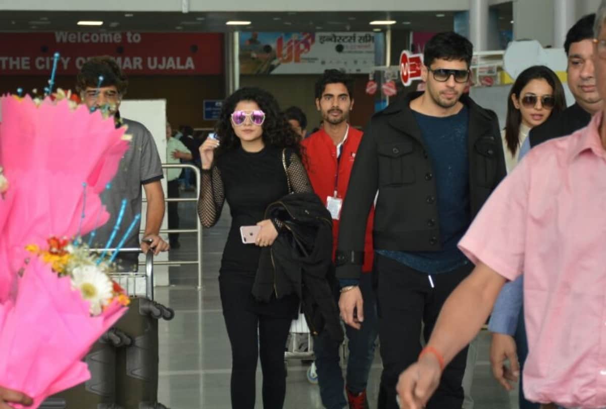 film aiyaary cast reached lucknow for promotion 