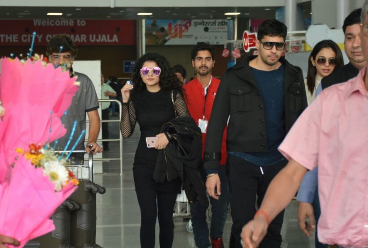 film aiyaary cast reached lucknow for promotion 