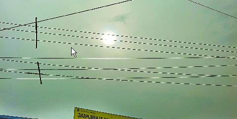 मौसम का फिर बदला मिजाज, बादल छाए