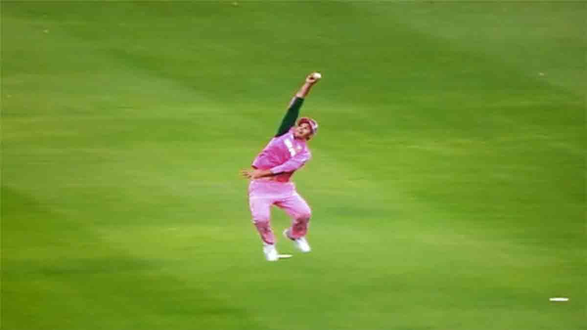 aiden markram takes a stunner of hardik pandya in fourth odi