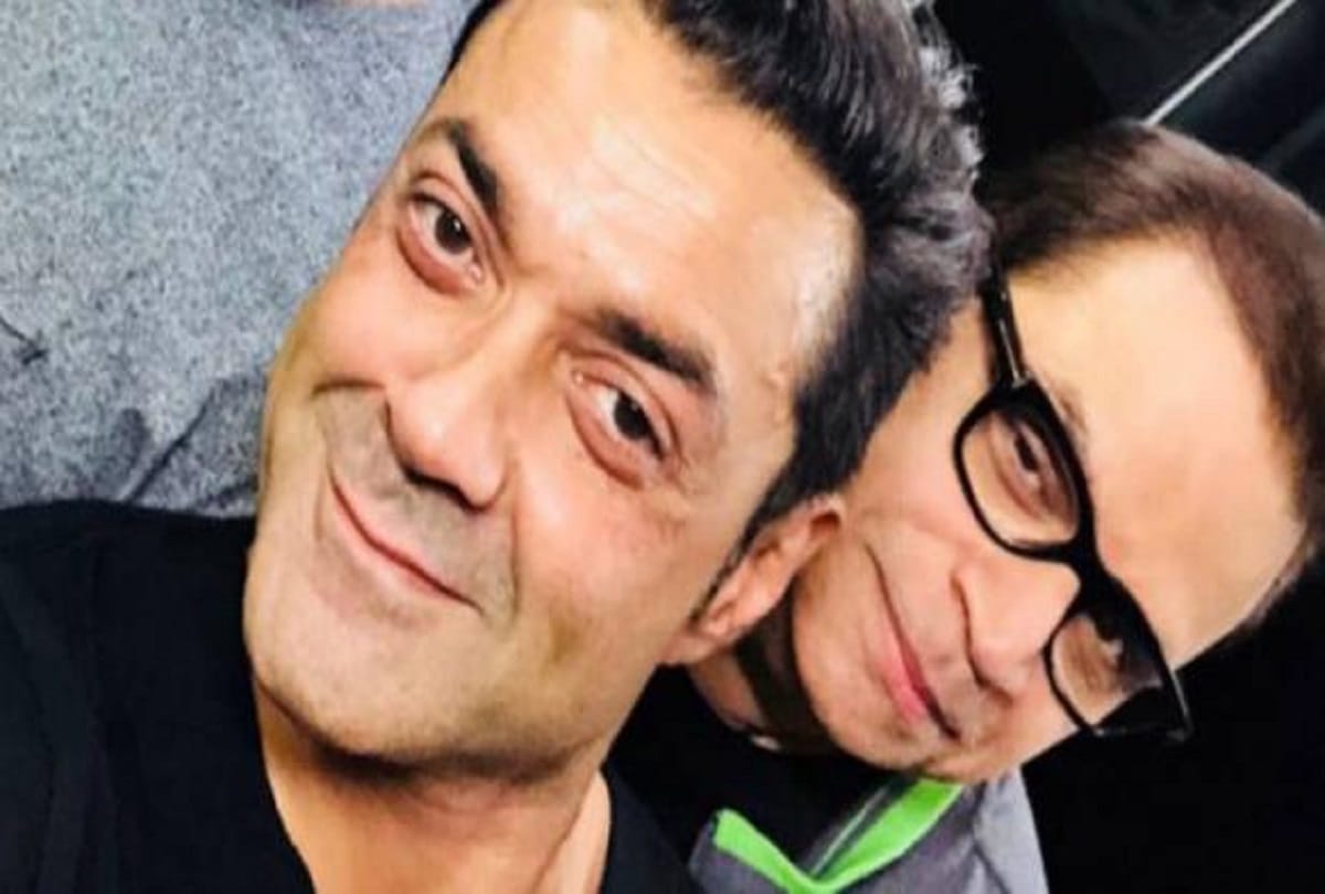 bobby deol shared a photo with salman khan and daisy shah