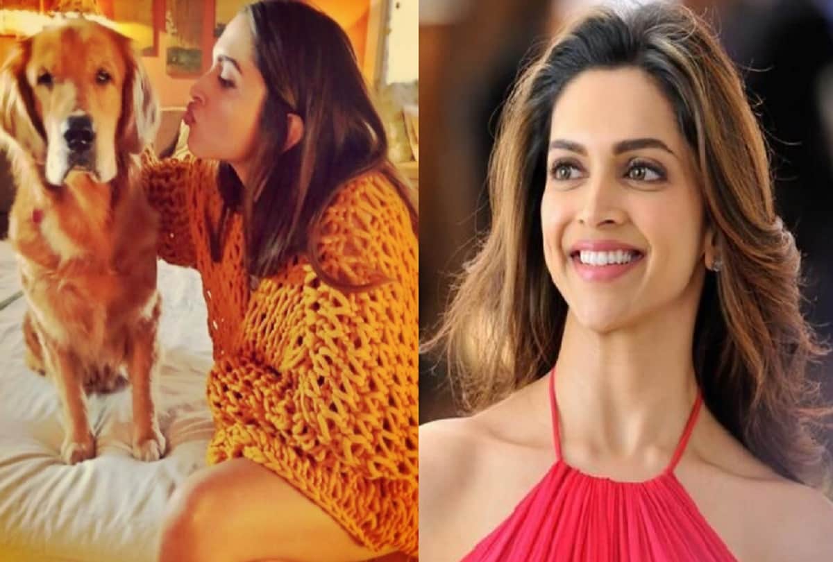 Deepika Padukone shared cute picture with dog 