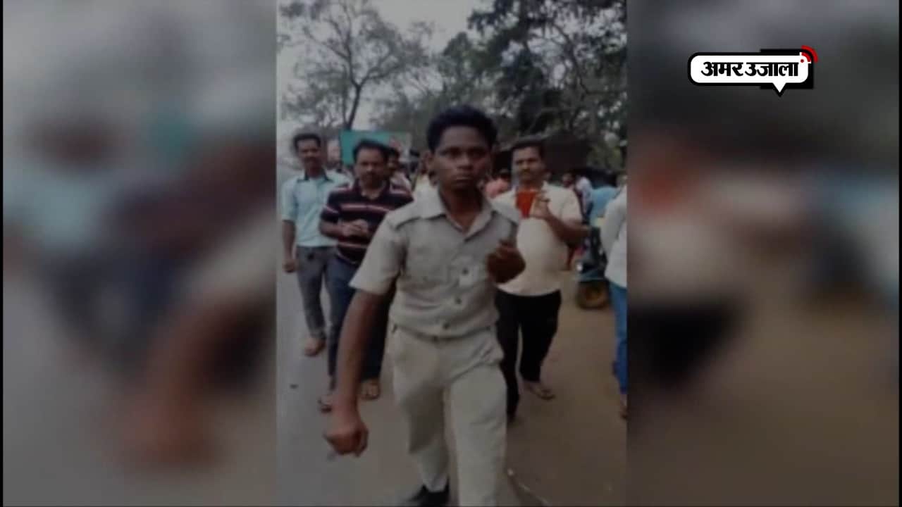 नशेड़ी पुलिसवाला