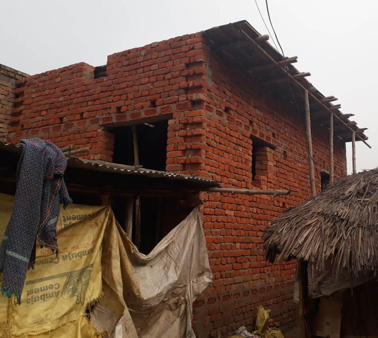 nly 162 houses are complete relative to 13629