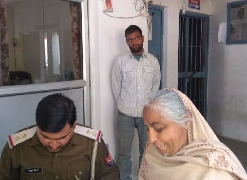 mother seek police to leave his son
