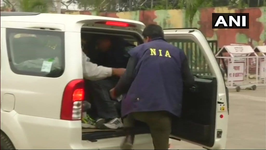 National Investigation Agency team at Sunjwan Army Camp at Jammu