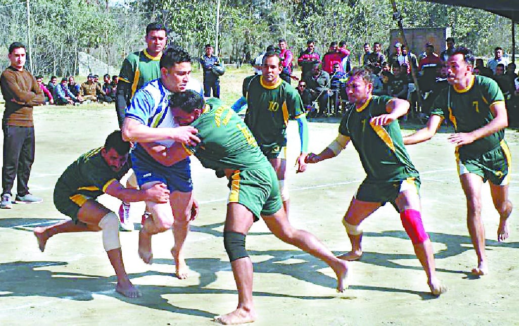 कबड्डी प्रतियोगिता जीती।