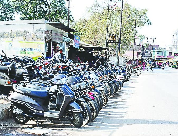 Roads and tracks sold for parking