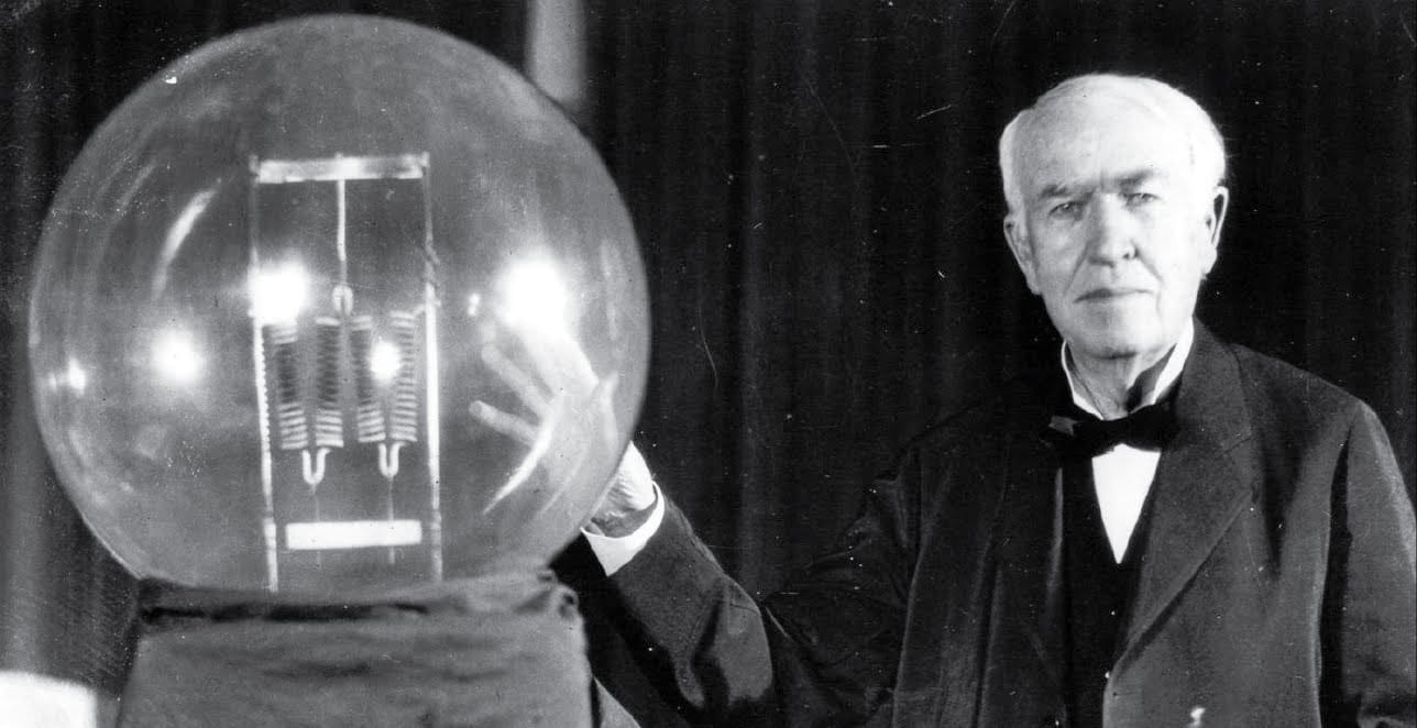 Rare photo of Thomas Edison on his birthday 2018