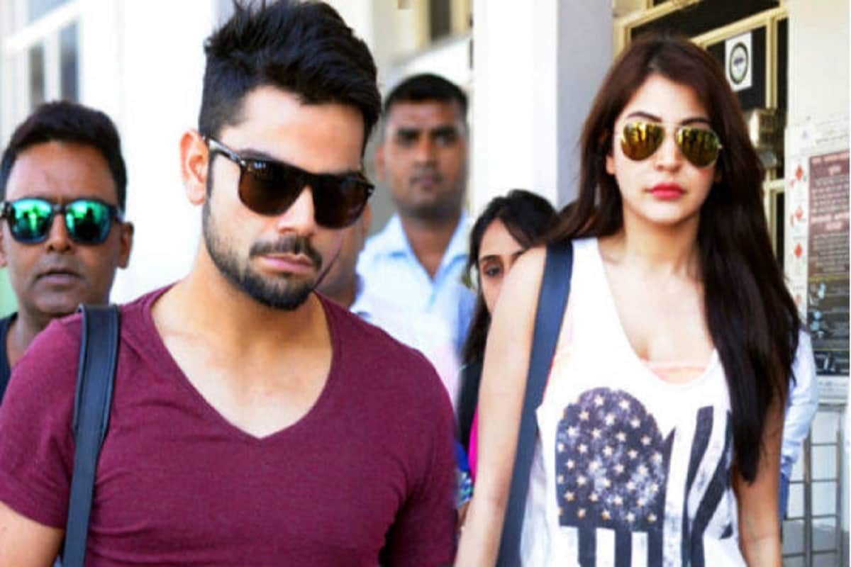 bollywood actress anushka sharma visit bangalore for Support virat kohli RCB
