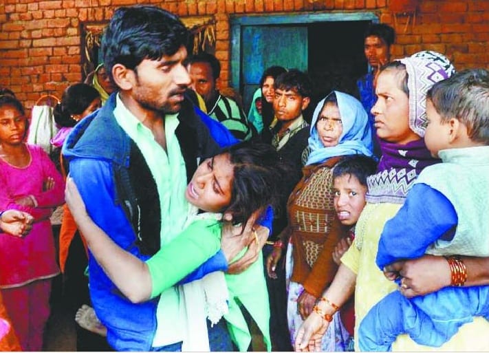 wall collapse on Woman, death