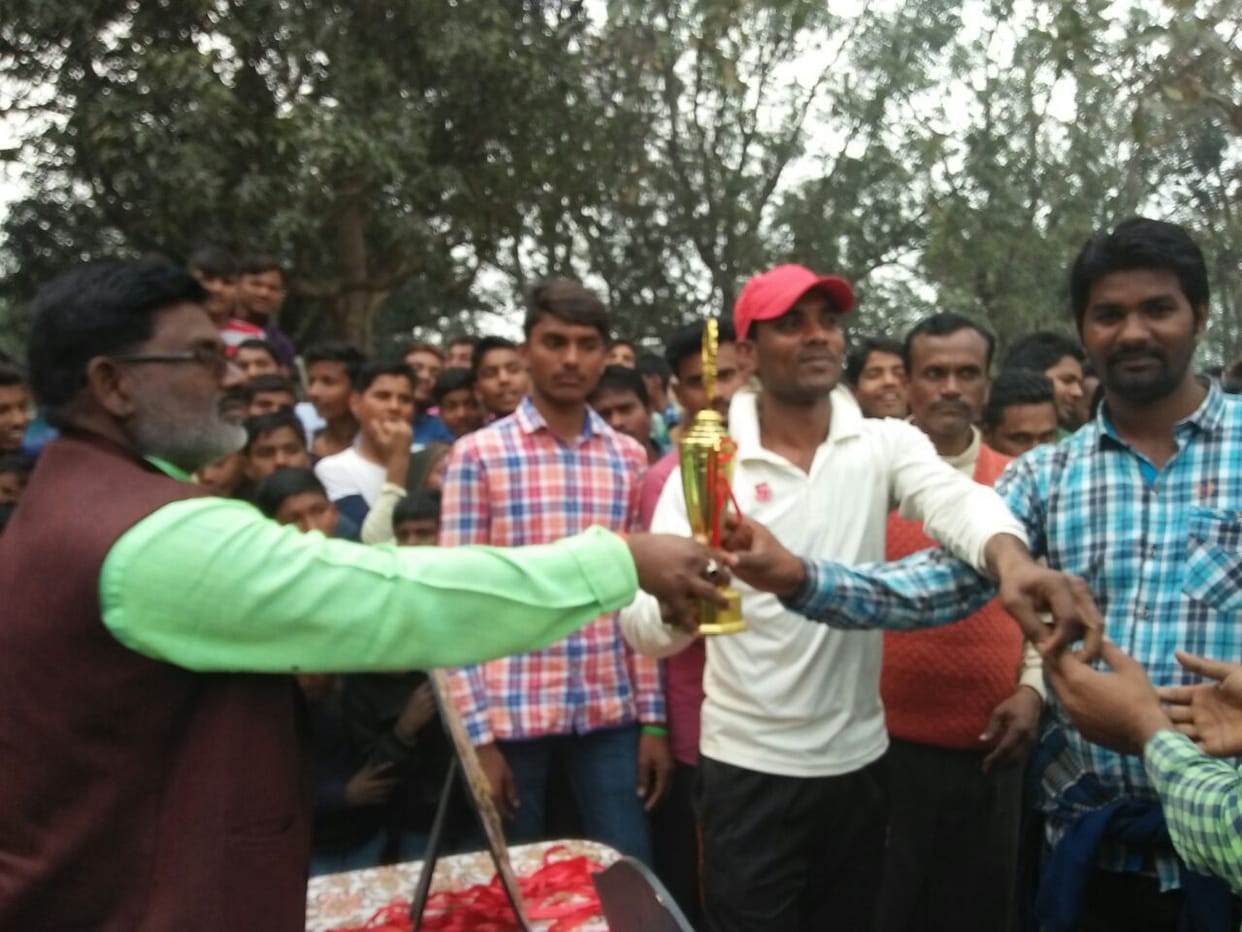 sk pathak cricket won final