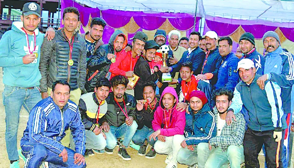 Vaishnavi Rising Star wins football competition
