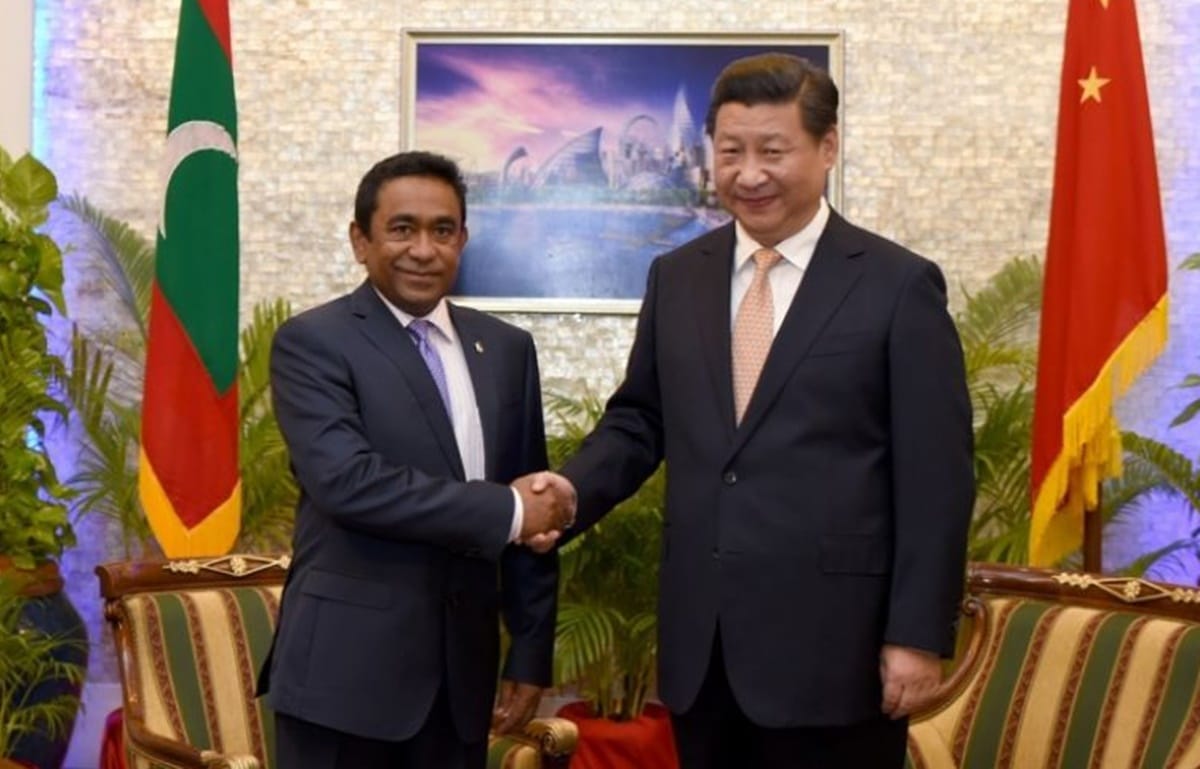 that is how India first turns into China first in Maldives
