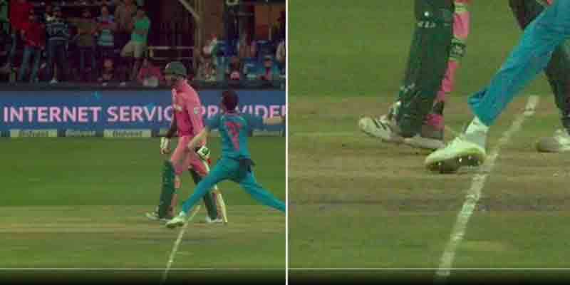 yuzvendra chahal no ball proved to be costly for team india