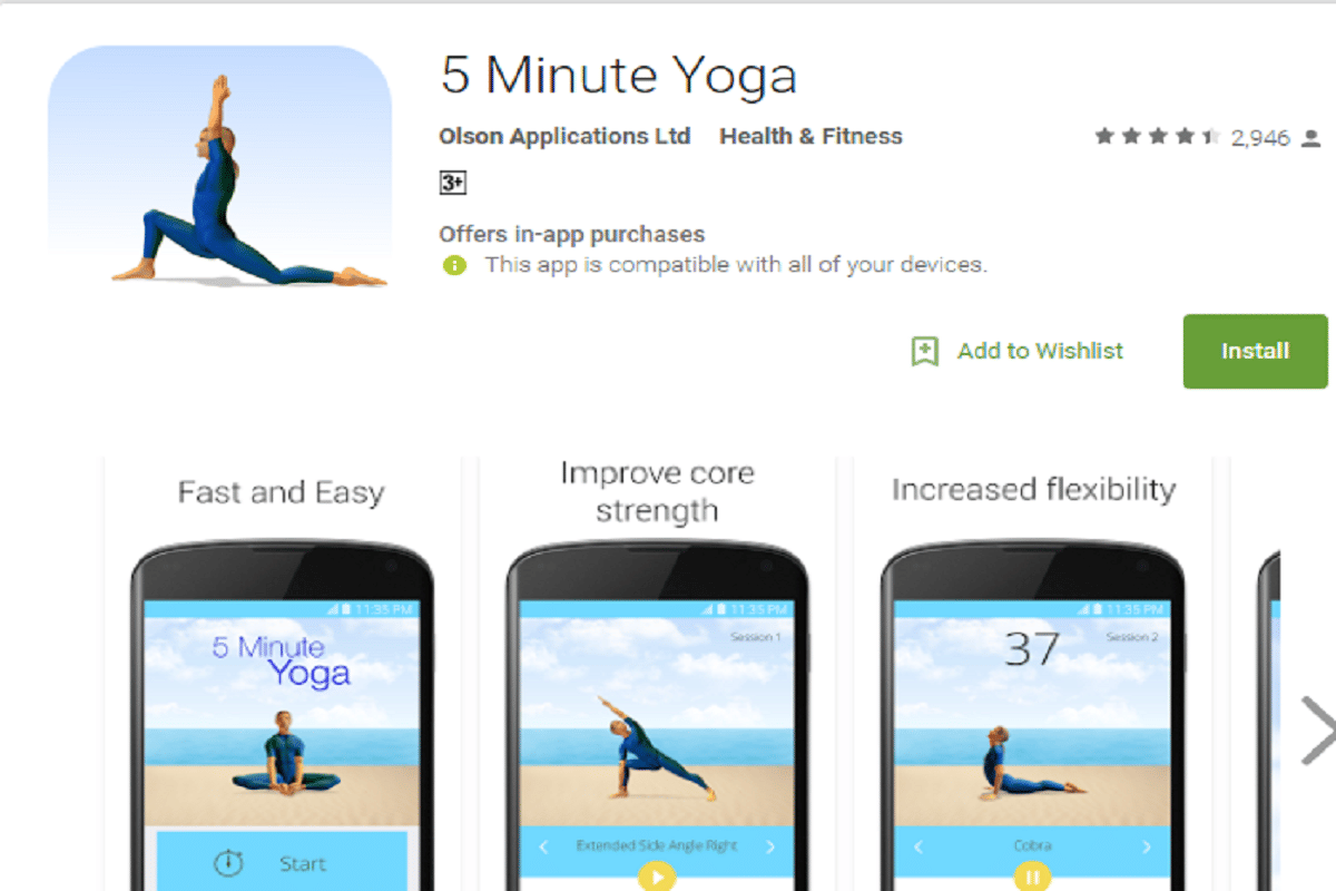 5 Minute Yoga