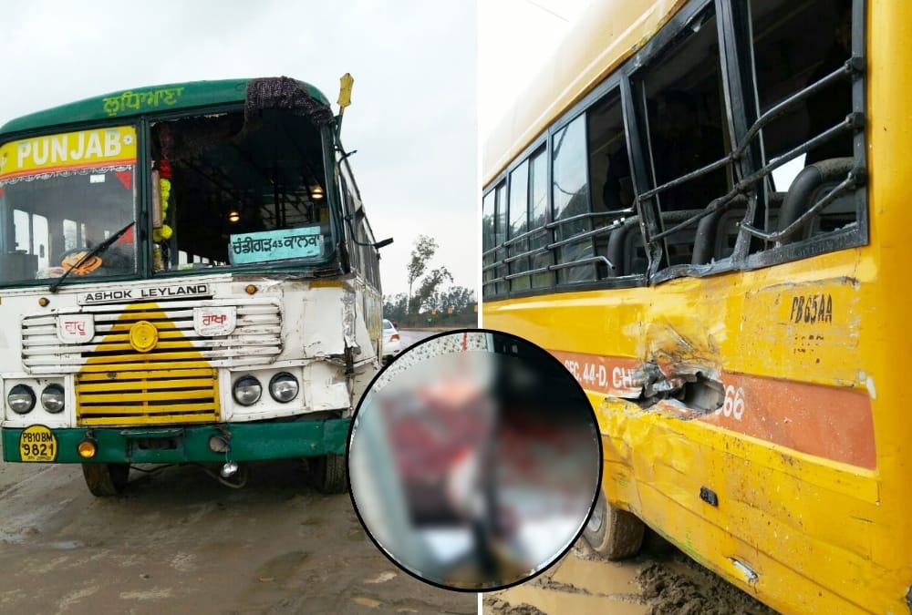 10 yr old student killed in a road accident, mohali news