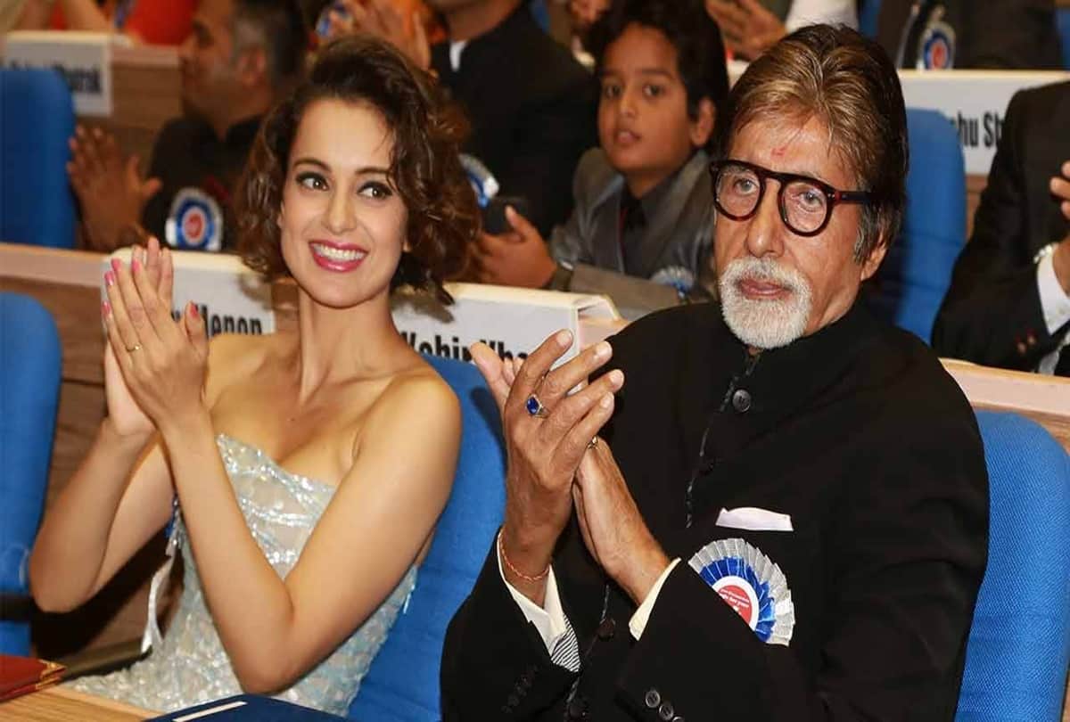 Dhaakad starrer Kangana Ranaut reacts to Amitabh Bachchan deleting his post bollywood will boycott