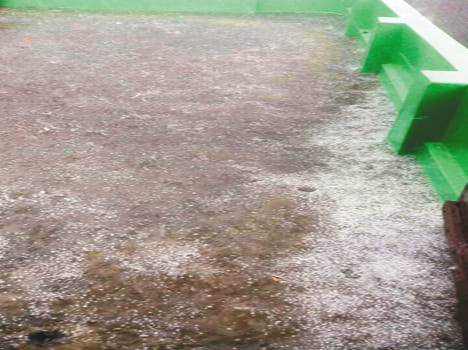 Broken rain caused by farmers' frustration
